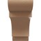 Ekena Millwork 6"W x 18"D x 12"H Classic New Brighton Rough Cedar Woodgrain TimberThane Corbel, Primed Tan CORUR06X18X12NEBRCPR - alternate 3